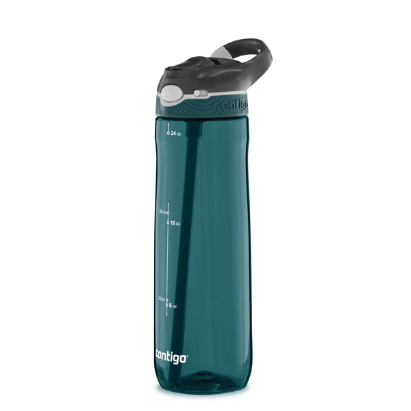 Ashland Autospout Straw Leak-proof Water Bottle 24 Oz, Chard