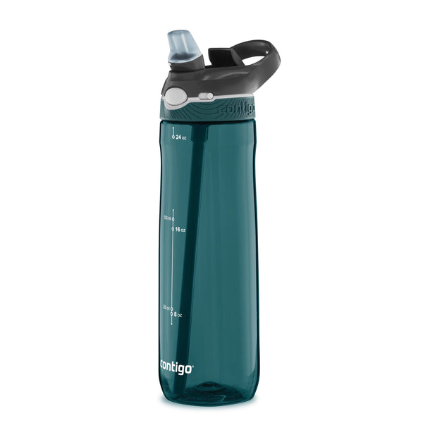 Ashland Autospout Straw Leak-proof Water Bottle 24 Oz, Chard